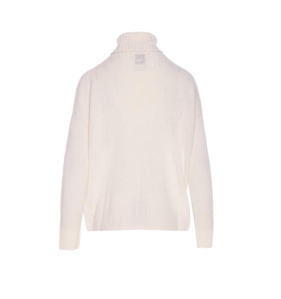 25FW 얼루드 터틀넥 11156 40 White - ALLUDE