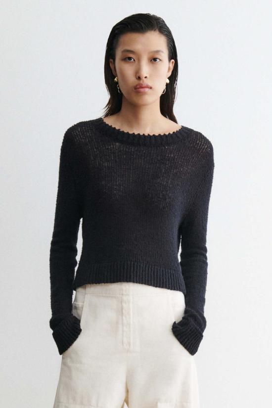  레이첼 코미 스웨터 바르셀로나 풀오버 블랙 - RACHEL COMEY