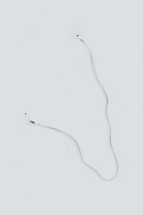  써드 리즌스 목걸이/팬던트 세 번째 이유 스털링 실버 라운드 코너 체인 - THIRD REASONS