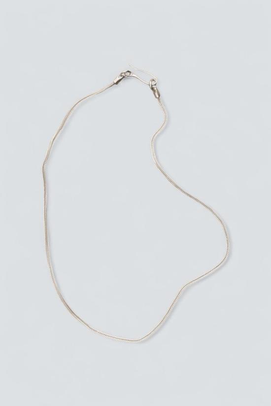  써드 리즌스 목걸이/팬던트 세 번째 이유 스털링 실버 라운드 코너 체인