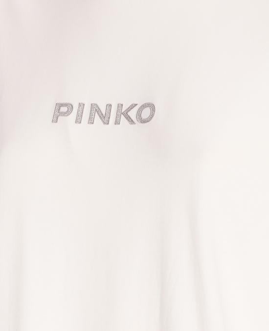 25FW 핑코 반팔 티셔츠 105526 A2S1Z05 White - PINKO