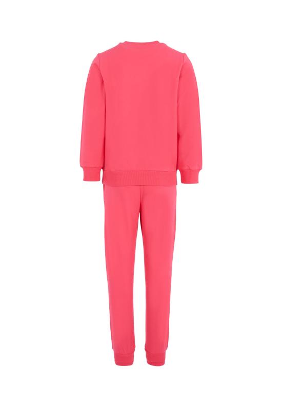 25FW [키즈] 모스키노 점프수트 HUK04E LDA21 50541 FUCHSIA - MOSCHINO