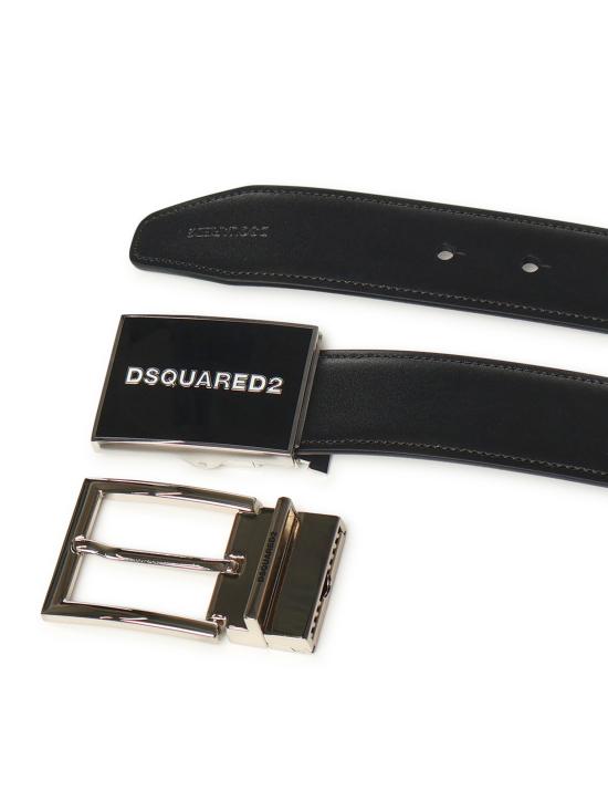 25FW 디스퀘어드2 벨트 GBM0002 M1510 Black - DSQUARED2