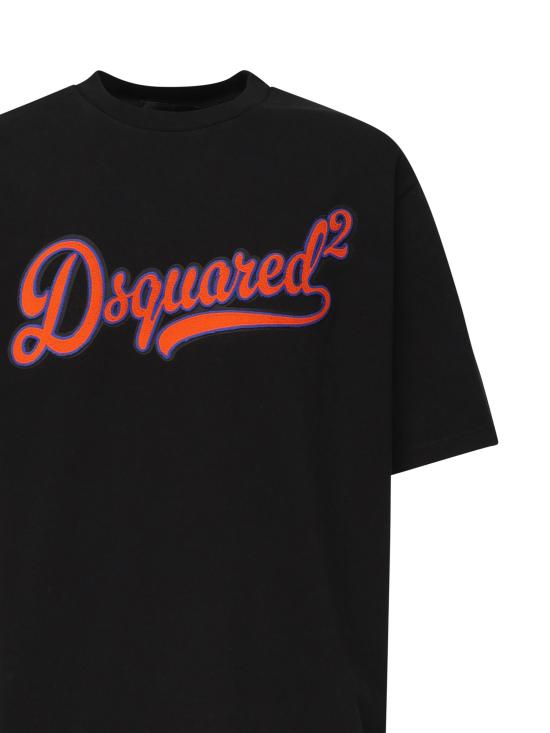 25FW 디스퀘어드2 반팔 티셔츠 S74GD1435 S24583900 Black - DSQUARED2