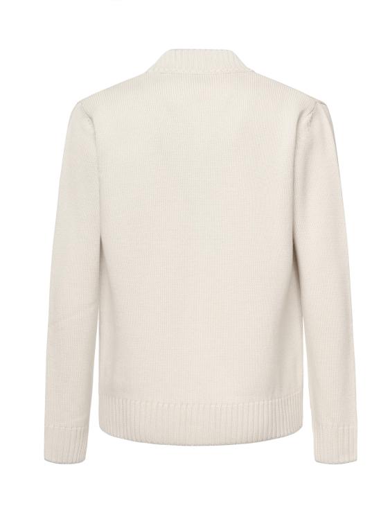 25FW 일레븐티 가디건 L76MAGL78MAG0L029 02 13 SAND AND LIGHT GRAY - ELEVENTY