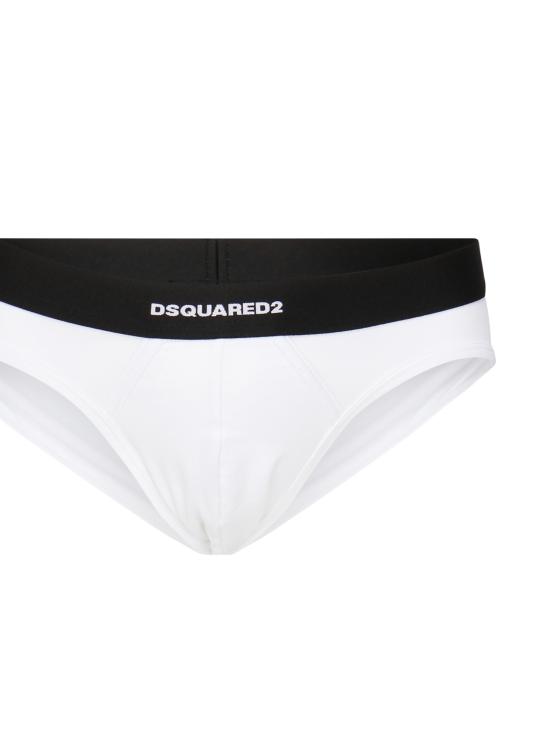 25FW 디스퀘어드2 팬티 DCX200070 100 White - DSQUARED2