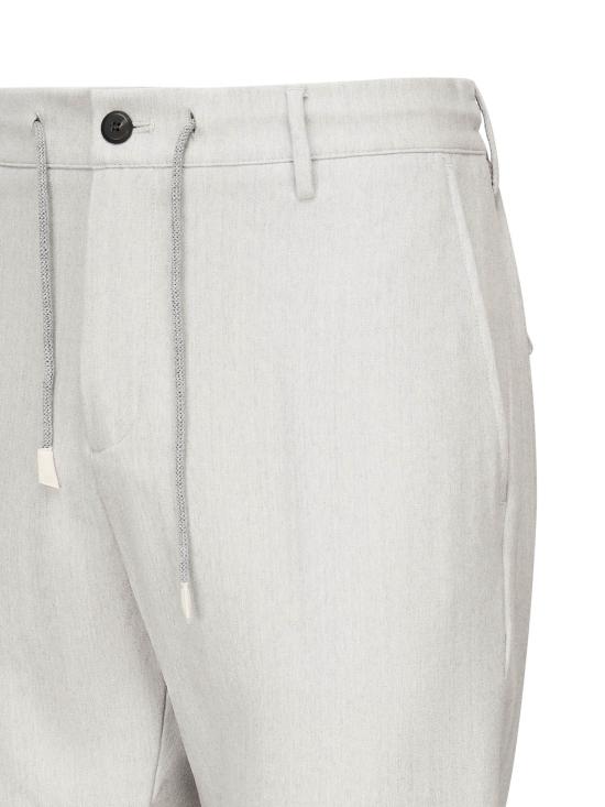 25FW 일레븐티 스트레이트 팬츠 L75PANH05TES0L065 13 LIGHT MELANGE GRAY - ELEVENTY