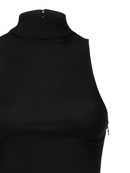 25FW 자크뮈스 미디 원피스 25HDRW00722AW00211 990 Black - JACQUEMUS