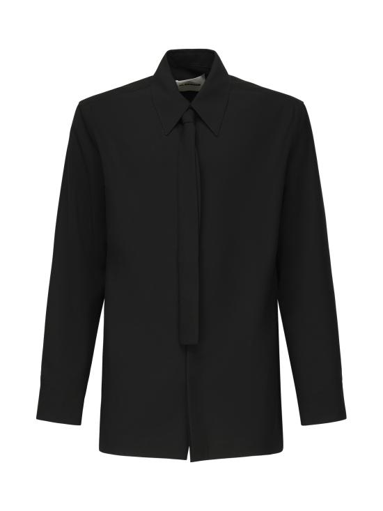 25FW 질샌더 긴팔 셔츠 J22DL0321 J40249001 Black