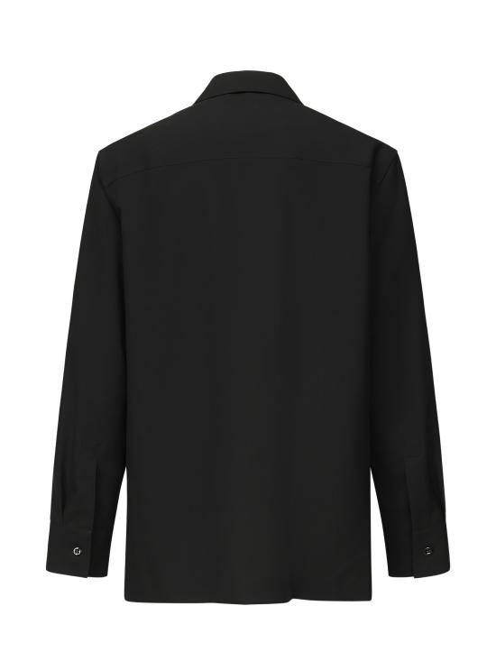 25FW 질샌더 긴팔 셔츠 J22DL0321 J40249001 Black - JIL SANDER