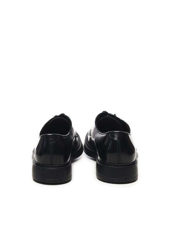 26SS 듀칼 레더 레이스업 슈즈 DU1385BRUXUF007 NN00 BLACK - DOUCAL’S