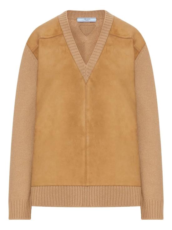 25FW 프라다 가디건 P24T2BSOOO 173P F0C59 CAMMELLO TABACCO