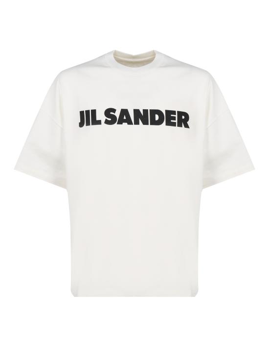 25FW 질샌더 반팔 티셔츠 J21GC0001 J45148102 PORCELAIN - JIL SANDER
