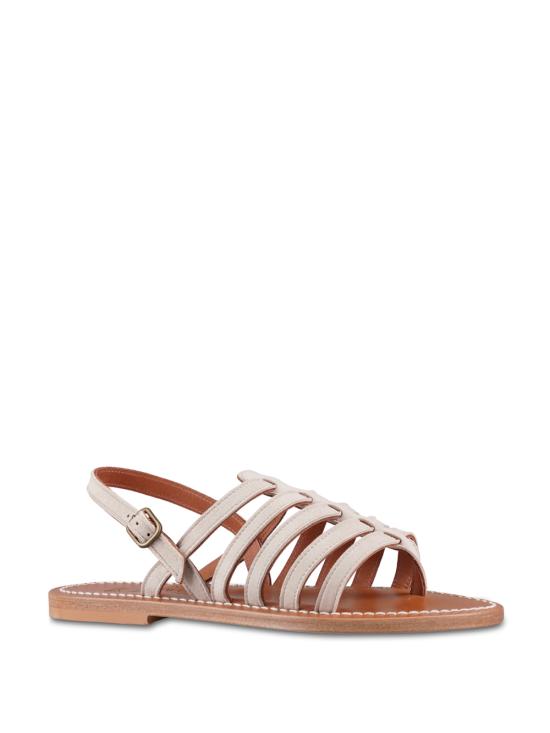  케이자크 샌들 HOMERE F MIEL CDC VEL FRAPPE - K JACQUES