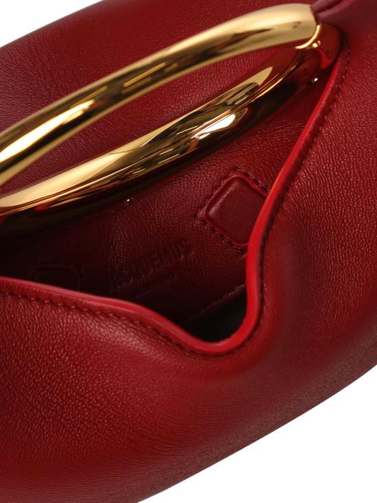 25FW 자크뮈스 토트백 24EBAW00395AC27L14 480 Dark red - JACQUEMUS