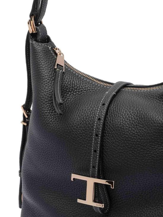  토즈 T 타임리스 스몰 숄더백 XBWTSEW0200WNTB999 Black - TODS