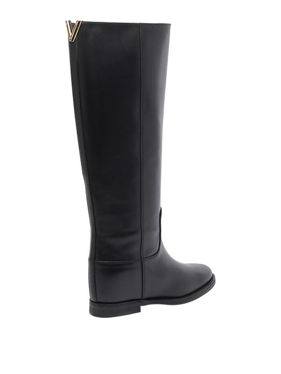 25FW 비아로마 부츠 4446776NERO Black - VIA ROMA
