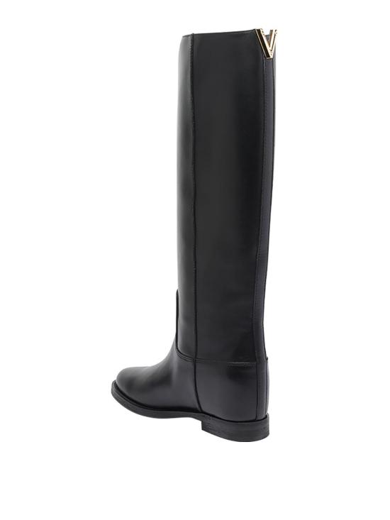 25FW 비아로마 부츠 4446776NERO Black - VIA ROMA