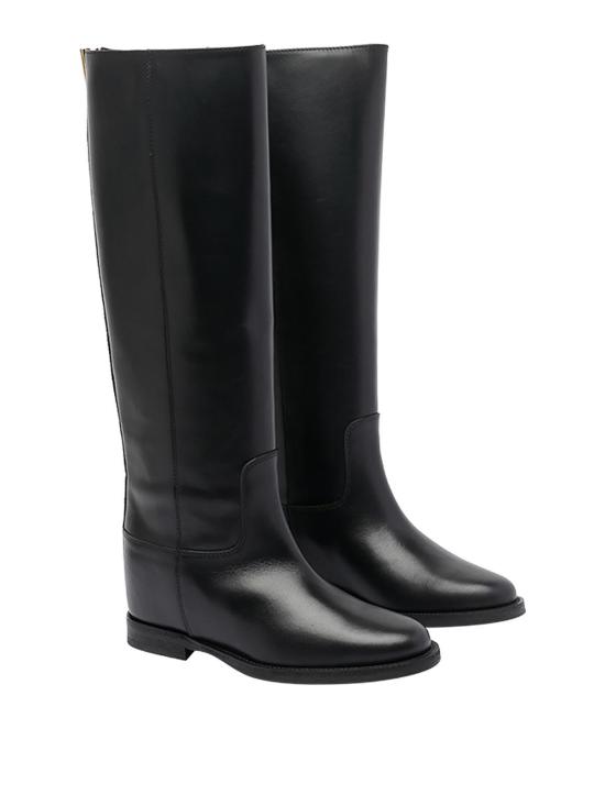 25FW 비아로마 부츠 4446776NERO Black - VIA ROMA