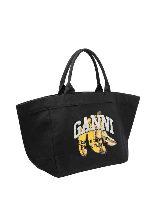  가니 토트백 A6896099 Black - GANNI