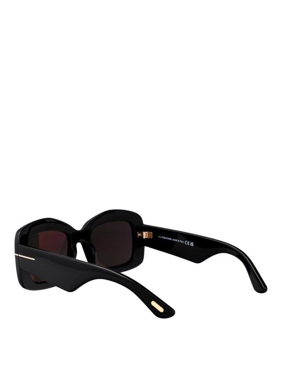 26SS 톰포드 VENETIA 베네치아 오버 프레임 선글라스 FT121801A Black - TOMFORD