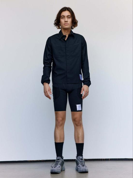  새티스파이 트레이닝 웨어 세티스파이 피스 쉘 리버 셔츠 - SATISFY