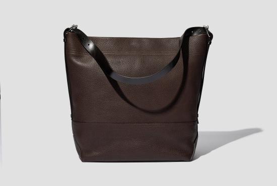 25FW 르메르 가방 벨트 크로스백 - 그레인드 카우 레더 BG0153 LL0166 다크 브라운 - LEMAIRE