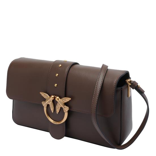 25FW 핑코 숄더백 104524 A0QOL74Q Brown - PINKO