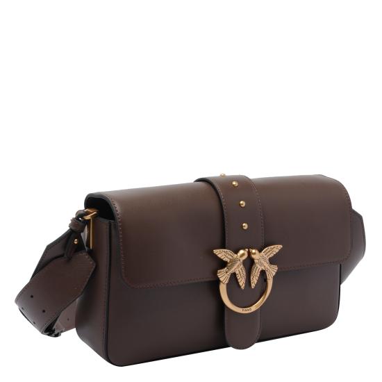 25FW 핑코 숄더백 104524 A0QOL74Q Brown - PINKO