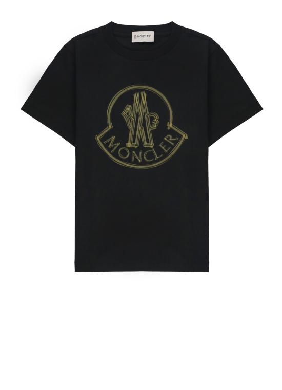 25FW [키즈] 몽클레어 티셔츠 954 8C00026 89AFV999 Black