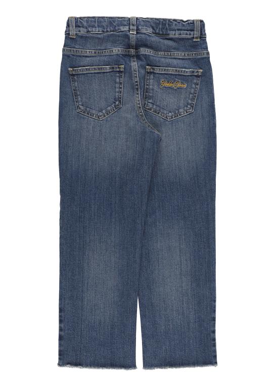 25FW [키즈] 골든구스 진 GKP02411 P002180 50765 JOURNEY Blue - GOLDEN GOOSE