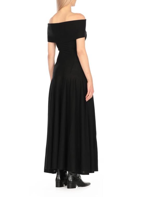 25FW 케이트 롱 원피스 9709521 200 Black - KHAITE
