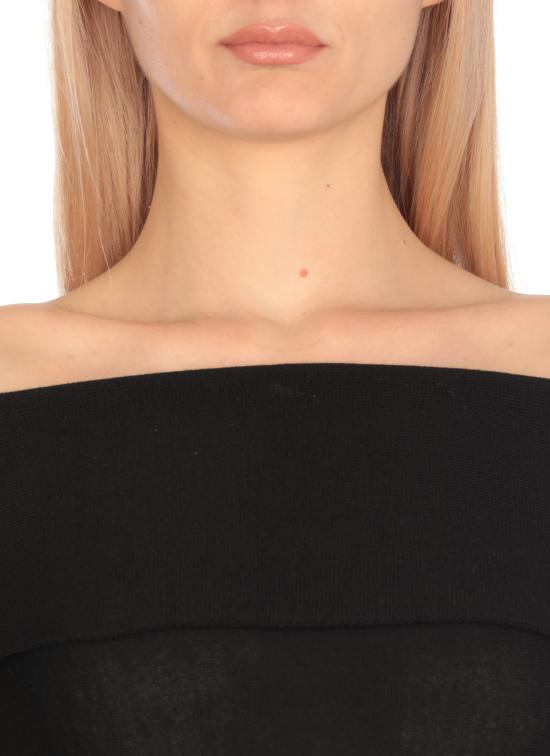 25FW 케이트 롱 원피스 9709521 200 Black - KHAITE