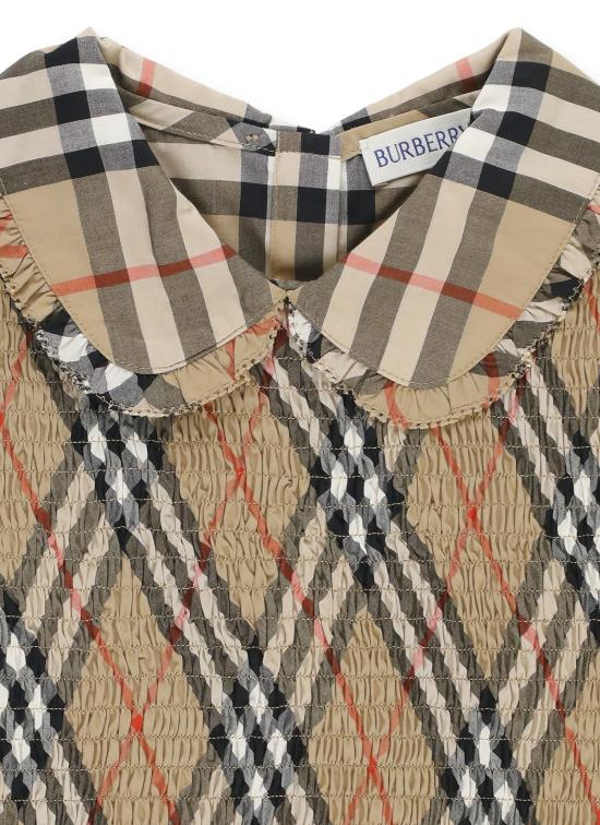 25FW [키즈] 버버리 원피스 8108991 KG2 IDA B CHKB9368 Beige - BURBERRY