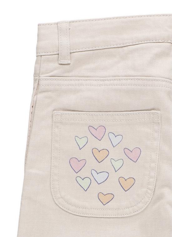 25FW [키즈] 스텔라 맥카트니 스트레이트 팬츠 TX6A90 Z015650I Beige - STELLA MCCARTNEY