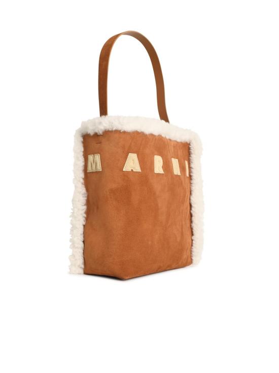 25FW 마르니 토트백 SHMP0111Q1 P8679ZO991 Brown - MARNI