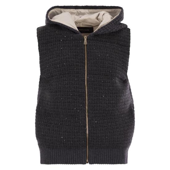 25FW 파비아나 필리피 베스트 CTD225F671 DARK GREY