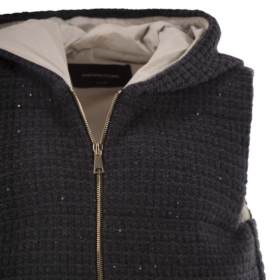 25FW 파비아나 필리피 베스트 CTD225F671 DARK GREY - FABIANA FILIPPI