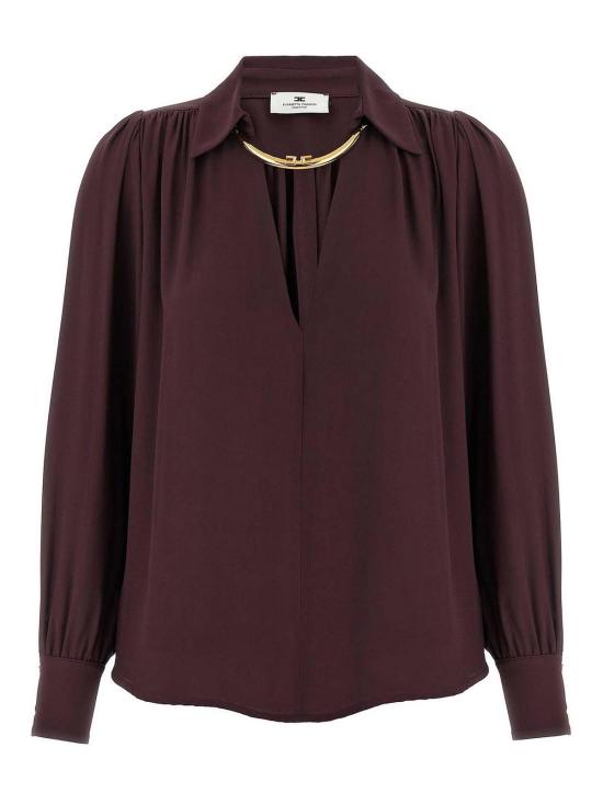  엘리자베타프랜치 블라우스 CA12356E2EA4 Purple