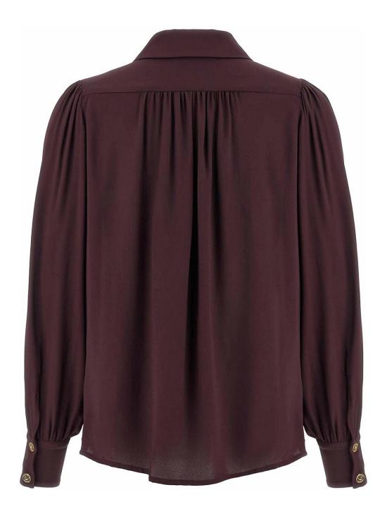  엘리자베타프랜치 블라우스 CA12356E2EA4 Purple - ELISABETTA FRANCHI