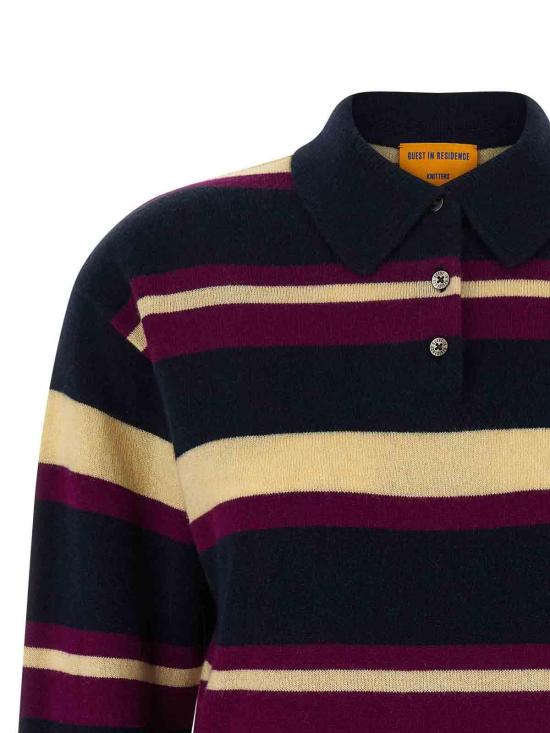  게스트 인 레지던스 폴로 티셔츠 W30310JMMIDNIGHTCOMBO Multicolour - GUEST IN RESIDENCE
