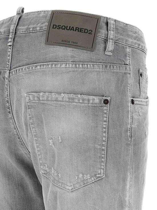  디스퀘어드2 스트레이트 팬츠 S74LB1754S30260852 Grey - DSQUARED2