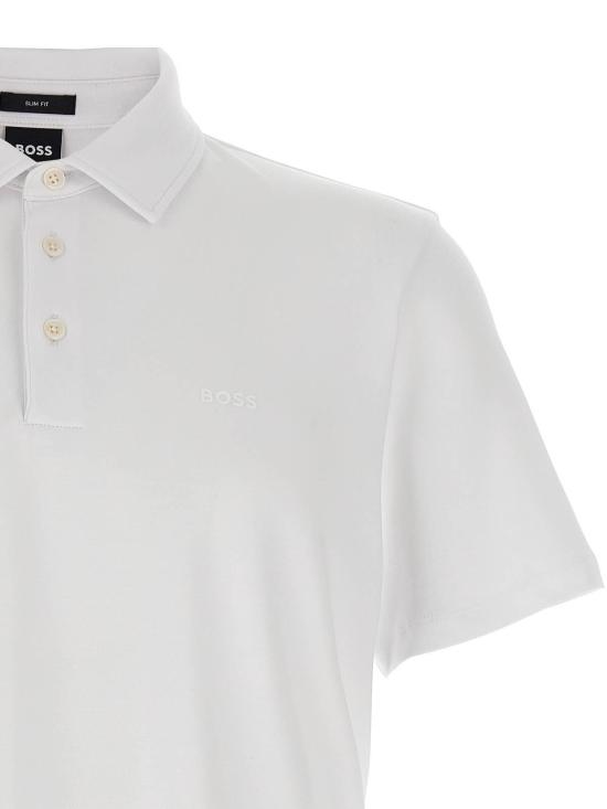  휴고보스 폴로 티셔츠 50471335100 White - HUGO BOSS