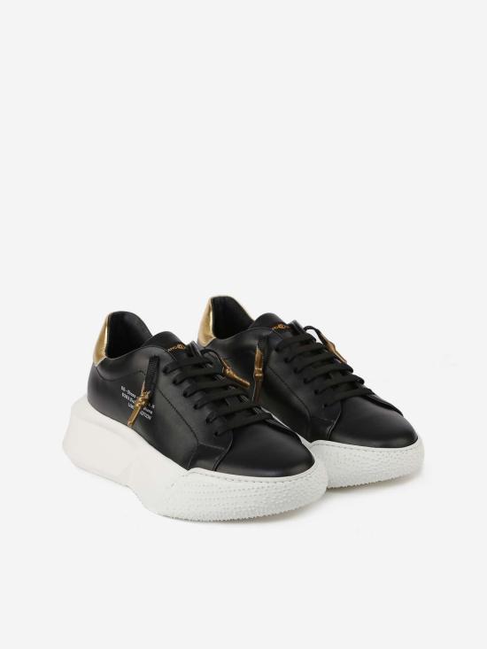  줄리아노 갈리아노 스니커즈 NEMESIS2NAPPABLACKGOLD Black - GIULIANO GALIANO