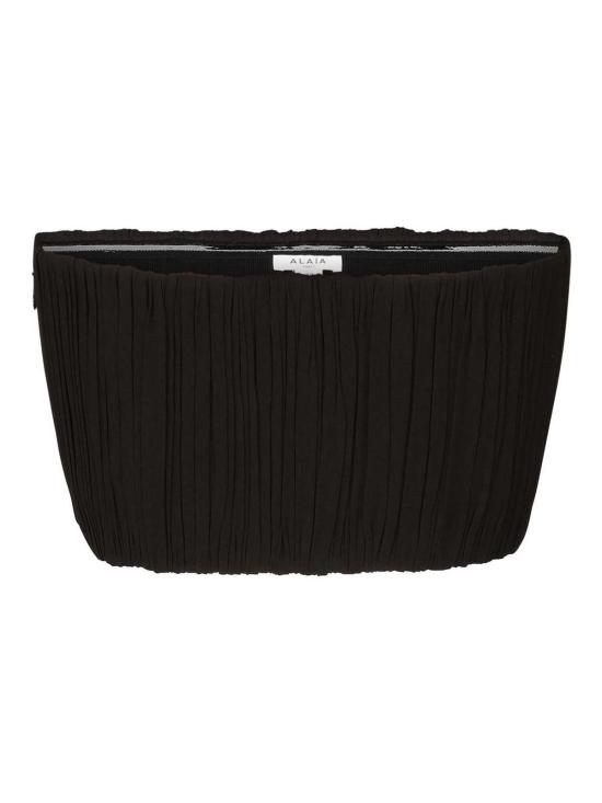  알라이아 민소매 티셔츠 AA9H0482T666A994 Brown - ALAIA