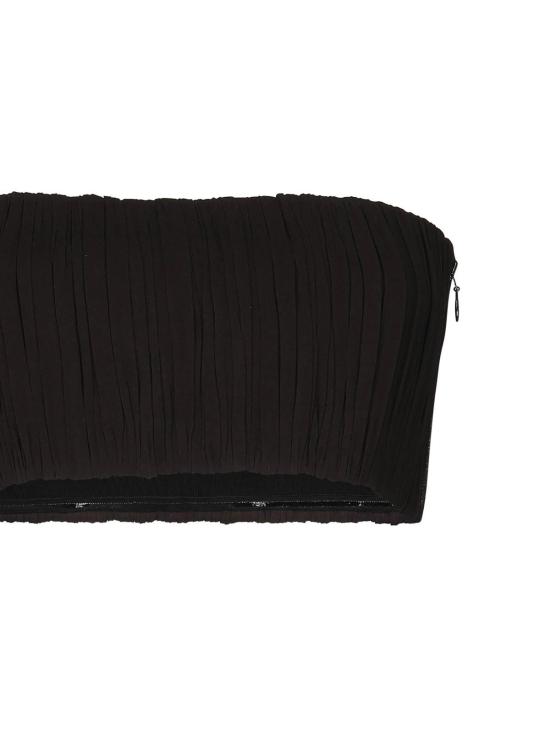  알라이아 민소매 티셔츠 AA9H0482T666A994 Brown - ALAIA