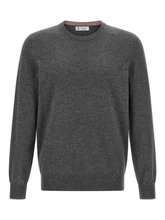  브루넬로 쿠치넬리 캐시미어 니트 스웨터 M2200100CSP48 Grey