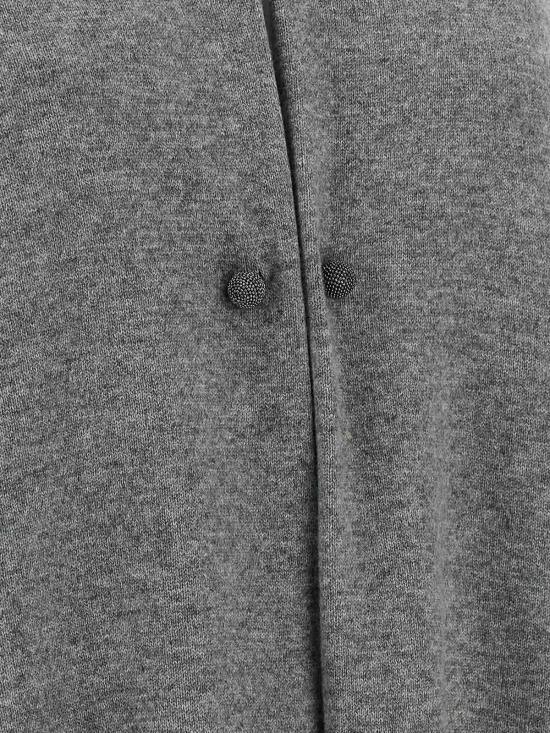 25FW 파비아나 필리피 플래티넘 가디건 MAD215F059L5178132 Grey - FABIANA FILIPPI