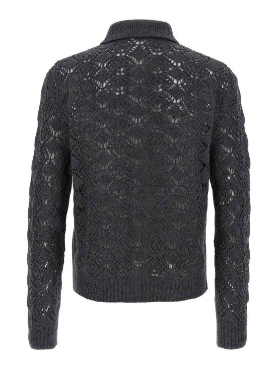 26FW 질샌더 집업 니트 J22DL0331J14780032 Grey - JIL SANDER