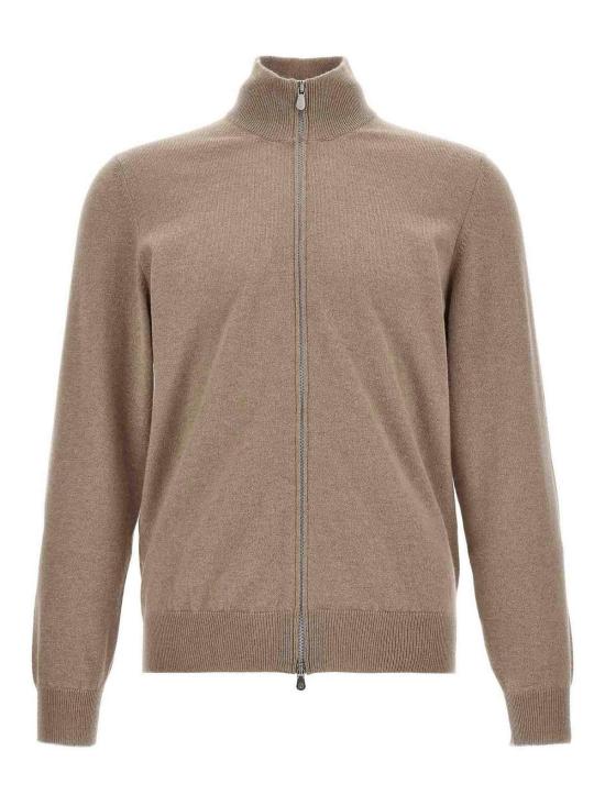  브루넬로 쿠치넬리 집업 니트 M2200106CSJ89 Beige